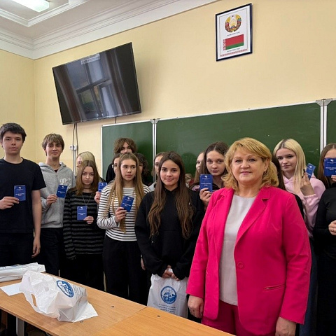 Студенты первого курса вступили в Белорусский профсоюз работников цифрового развития и связи Студенты первого курса вступили в Белорусский профсоюз работников цифрового развития и связи